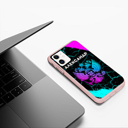 Чехол iPhone 11 матовый Александр Россия, цвет: 3D-светло-розовый — фото 2