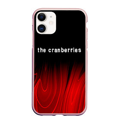 Чехол iPhone 11 матовый The Cranberries Red Plasma, цвет: 3D-светло-розовый
