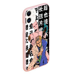 Чехол iPhone 11 матовый Кирай Йошикаге - JOJO, цвет: 3D-светло-розовый — фото 2
