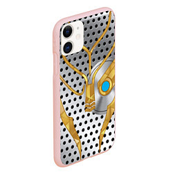 Чехол iPhone 11 матовый Garrus Mass Effect, цвет: 3D-светло-розовый — фото 2