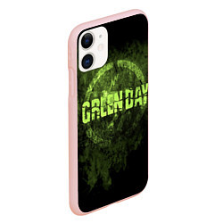 Чехол iPhone 11 матовый Green Day: Acid Voltage, цвет: 3D-светло-розовый — фото 2