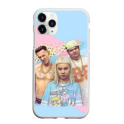 Чехол iPhone 11 Pro матовый Die Antwoord Bang, цвет: 3D-белый