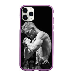 Чехол iPhone 11 Pro матовый Conor McGregor: Mono, цвет: 3D-фиолетовый