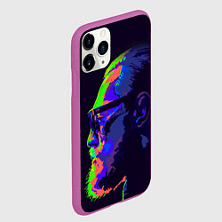 Чехол iPhone 11 Pro матовый McGregor Neon, цвет: 3D-фиолетовый — фото 2