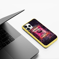 Чехол iPhone 11 Pro матовый Tresure of the nation(pink), цвет: 3D-желтый — фото 2