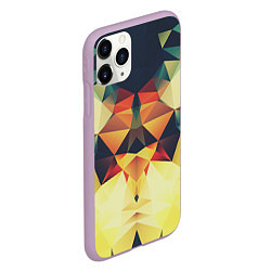 Чехол iPhone 11 Pro матовый Grazy Poly VPPDGryphon, цвет: 3D-сиреневый — фото 2