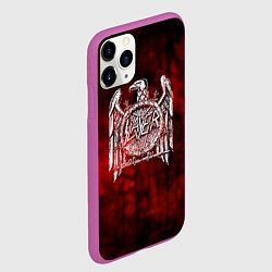 Чехол iPhone 11 Pro матовый Slayer: Blooded Eagle, цвет: 3D-фиолетовый — фото 2