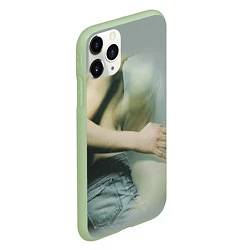 Чехол iPhone 11 Pro матовый Placebo Body, цвет: 3D-салатовый — фото 2
