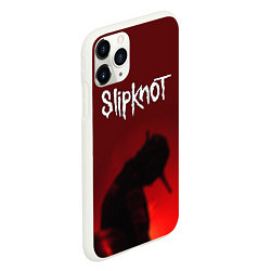Чехол iPhone 11 Pro матовый Slipknot Shadows, цвет: 3D-белый — фото 2