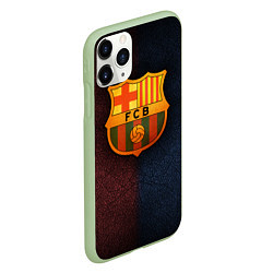 Чехол iPhone 11 Pro матовый Barcelona8, цвет: 3D-салатовый — фото 2