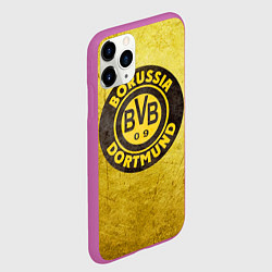 Чехол iPhone 11 Pro матовый Borussia3, цвет: 3D-фиолетовый — фото 2