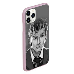 Чехол iPhone 11 Pro матовый Doctor Who: fun-art, цвет: 3D-розовый — фото 2