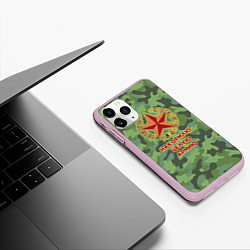 Чехол iPhone 11 Pro матовый Повар 12, цвет: 3D-розовый — фото 2