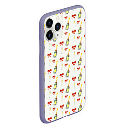 Чехол iPhone 11 Pro матовый Щампанское, цвет: 3D-серый — фото 2