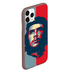 Чехол iPhone 11 Pro матовый Che Guevara, цвет: 3D-коричневый — фото 2