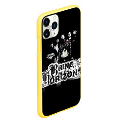 Чехол iPhone 11 Pro матовый Bring Me The Horizon, цвет: 3D-желтый — фото 2