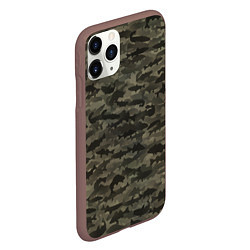 Чехол iPhone 11 Pro матовый Камуфляж рыбака, цвет: 3D-коричневый — фото 2