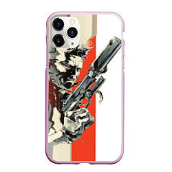 Чехол iPhone 11 Pro матовый Metal gear solid 3, цвет: 3D-розовый