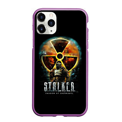 Чехол iPhone 11 Pro матовый STALKER: Shadow of Chernobyl, цвет: 3D-фиолетовый