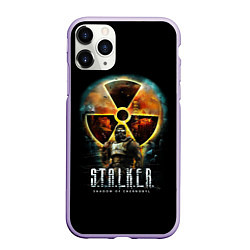 Чехол iPhone 11 Pro матовый STALKER: Shadow of Chernobyl, цвет: 3D-светло-сиреневый
