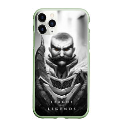 Чехол iPhone 11 Pro матовый Браум, цвет: 3D-салатовый