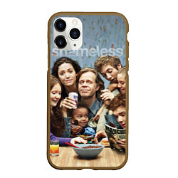 Чехол iPhone 11 Pro матовый Shameless, цвет: 3D-коричневый