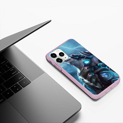 Чехол iPhone 11 Pro матовый Вербер, цвет: 3D-розовый — фото 2