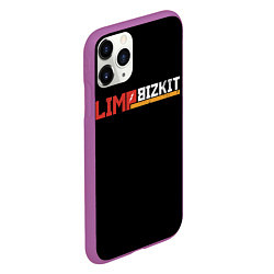 Чехол iPhone 11 Pro матовый Limp Bizkit, цвет: 3D-фиолетовый — фото 2