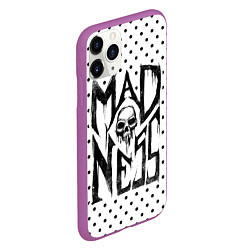 Чехол iPhone 11 Pro матовый Madness, цвет: 3D-фиолетовый — фото 2