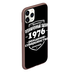 Чехол iPhone 11 Pro матовый Рождение совершенства 1976, цвет: 3D-коричневый — фото 2