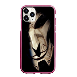 Чехол iPhone 11 Pro матовый League Of Legends jhin, цвет: 3D-малиновый