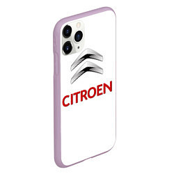 Чехол iPhone 11 Pro матовый Сitroen, цвет: 3D-сиреневый — фото 2