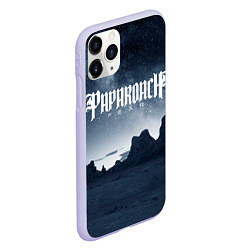 Чехол iPhone 11 Pro матовый Paparoach: Fear, цвет: 3D-светло-сиреневый — фото 2