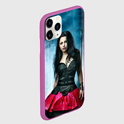 Чехол iPhone 11 Pro матовый Evanescence, цвет: 3D-фиолетовый — фото 2