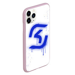 Чехол iPhone 11 Pro матовый SK Gaming: White collection, цвет: 3D-розовый — фото 2