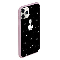 Чехол iPhone 11 Pro матовый Чай Космос, цвет: 3D-розовый — фото 2