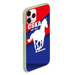 Чехол iPhone 11 Pro матовый CSKA est. 1911, цвет: 3D-салатовый — фото 2
