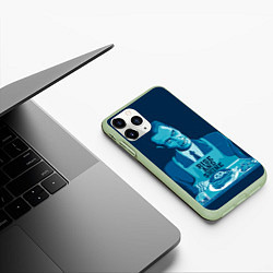 Чехол iPhone 11 Pro матовый G-Man: Rise & Shine, цвет: 3D-салатовый — фото 2