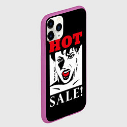 Чехол iPhone 11 Pro матовый Hot Sale, цвет: 3D-фиолетовый — фото 2