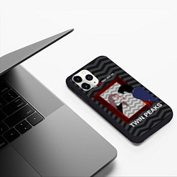 Чехол iPhone 11 Pro матовый The evil that men do, цвет: 3D-черный — фото 2