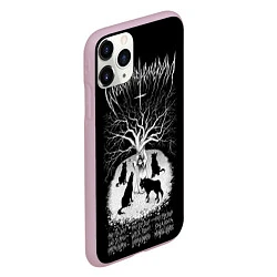 Чехол iPhone 11 Pro матовый Wolves in the Throne Room, цвет: 3D-розовый — фото 2