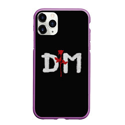 Чехол iPhone 11 Pro матовый DM: Rose, цвет: 3D-фиолетовый