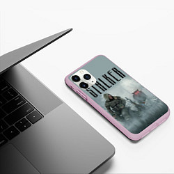 Чехол iPhone 11 Pro матовый STALKER: Dusk, цвет: 3D-розовый — фото 2