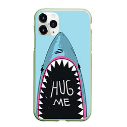 Чехол iPhone 11 Pro матовый Shark: Hug me