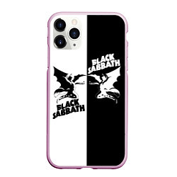 Чехол iPhone 11 Pro матовый Black Sabbath