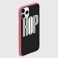 Чехол iPhone 11 Pro матовый Hip-Hop Inside, цвет: 3D-малиновый — фото 2