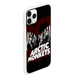 Чехол iPhone 11 Pro матовый Arctic Monkeys: White Waves, цвет: 3D-белый — фото 2