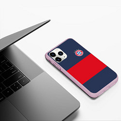 Чехол iPhone 11 Pro матовый Bayern Munchen - Red-Blue FCB 2022 NEW, цвет: 3D-розовый — фото 2