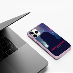 Чехол iPhone 11 Pro матовый BR 2049: Shadow man, цвет: 3D-розовый — фото 2