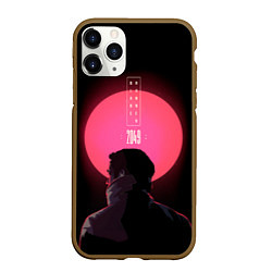 Чехол iPhone 11 Pro матовый Blade Runner: Acid sun, цвет: 3D-коричневый